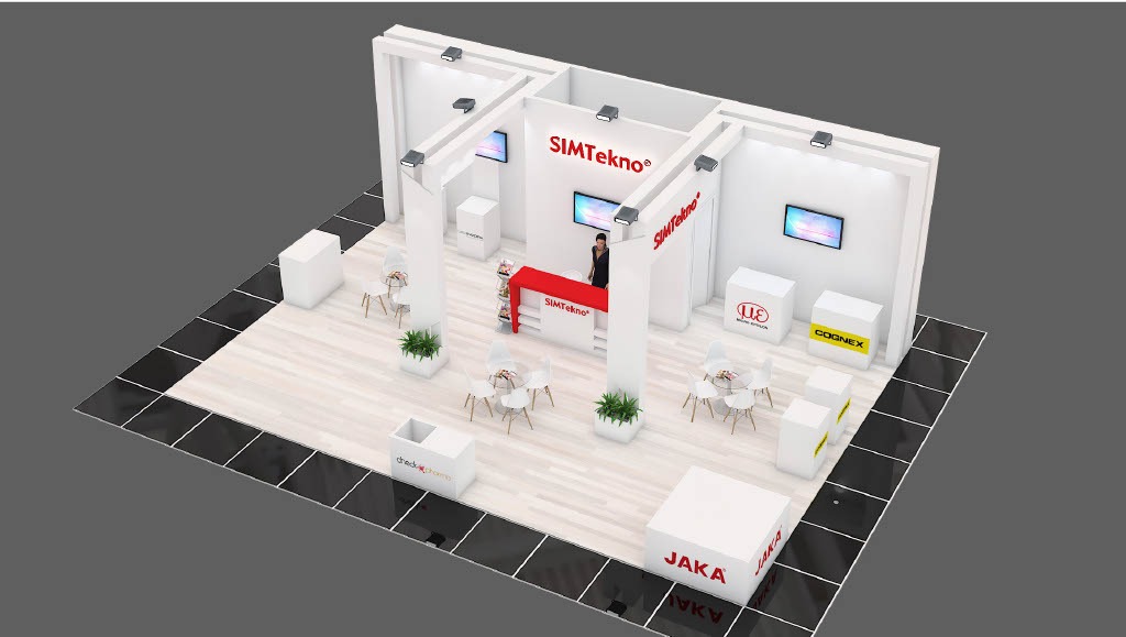 Simtekno fuar standı